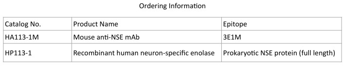 Neuron Specific Enolase NSE